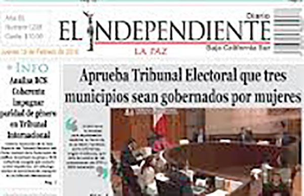 Carta al Director del diario El Independiente 