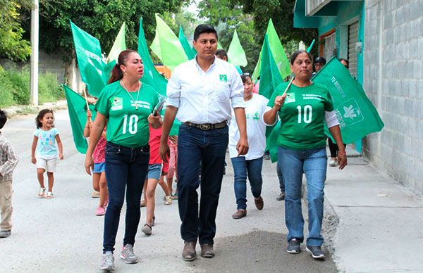 El pueblo humilde puede construir un mejor Jaumave, votando por Lázaro Espinosa 