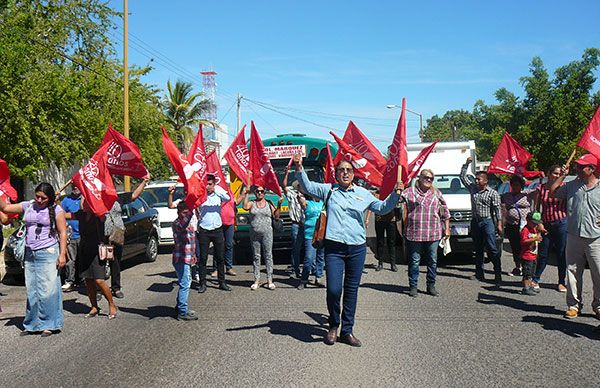 Antorchistas se manifestaron en las instalaciones de SEDATU