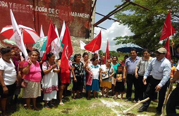 Arranca construcción de casa de cultura en Espita