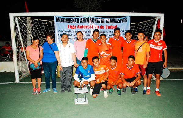 Antorcha convoca a Liga de Fut-7 