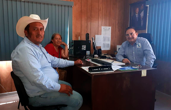 Antorchistas de San Quintín se reúnen con el Gerente de la Zona Sur de CESPE