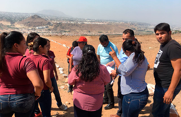 Entregan terreno para la primaria Margarita Morán