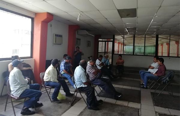 Reunión de plenos antorchistas en Tacotalpa