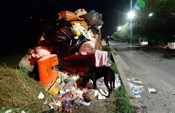 En el Ranchito, tormenta de basura