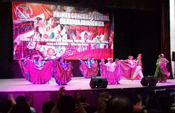 Realizan 1er Concurso Estatal de Danza Folclórica