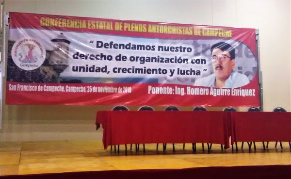 Realizarán antorchistas campechanos Primera Conferencia Estatal de Plenos