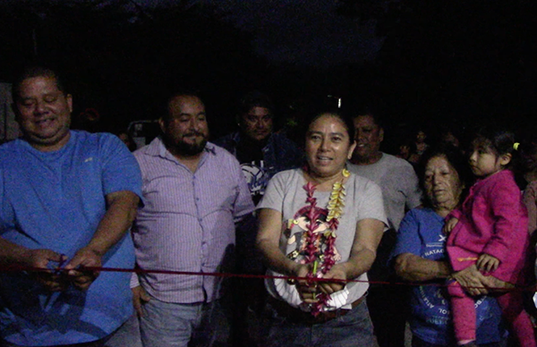 Inauguran obra de revestimiento en Cuchilla Santa Rosa