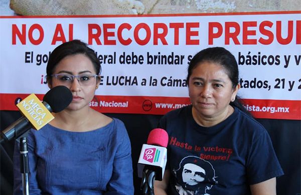 ¡No al recorte de presupuesto de obras públicas!