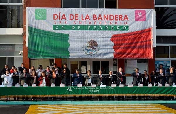 Bandera Nacional, símbolo de unidad por encima de diferencias: MSH