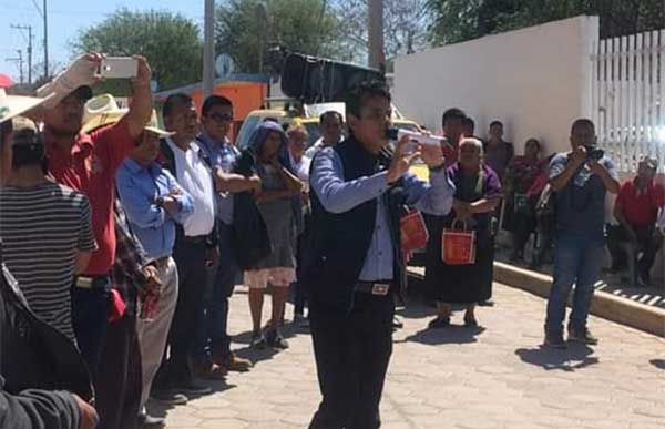 Denuncian uso de fuerza pública contra habitantes de Tehuitzingo