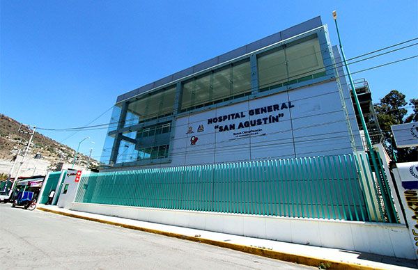 Avanza equipamiento de Hospital San Agustín