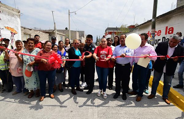 Entornos más dignos y seguros en San Miguel Acuitlapilco