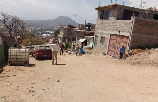 Vecinos de Ixtapaluca, organizados y unidos logran más
