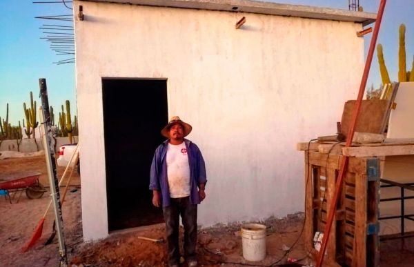 Beneficia Antorcha con vivienda en la zona sur rural de La Paz