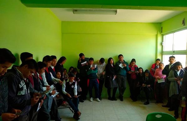 EPO 239 recibe visita de estudiantes de Chimalhuacán