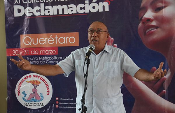 Realiza Antorcha eliminatoria estatal de declamación en Xalapa