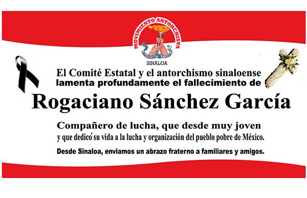 Esquela: Rogaciano Sánchez García 