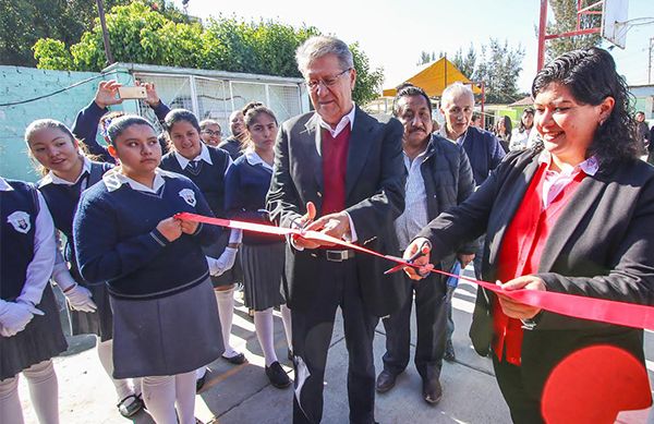 Reconstruyen escuelas de Progreso de Oriente y la Zona Urbana Ejidal San Agustín