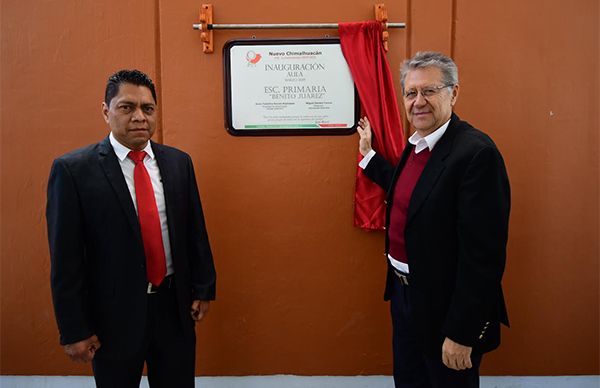 Gobierno local mejora infraestructura de escuelas de San Lorenzo