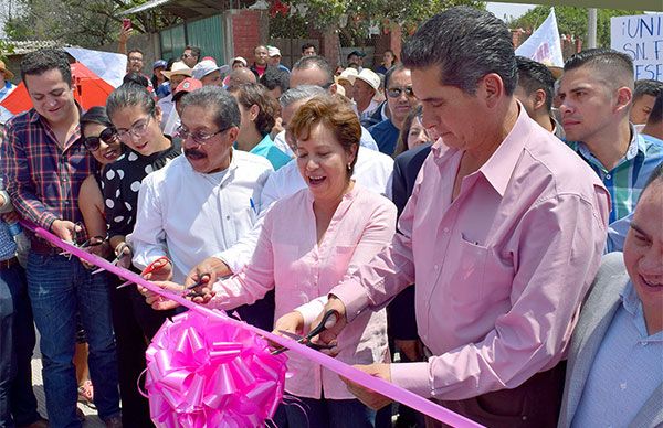 Maricela Serrano inaugura carril Zoquiapan y llama a seguir luchando