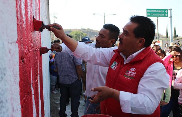 Arranca Rosendo Morales campaña con actos simultáneos