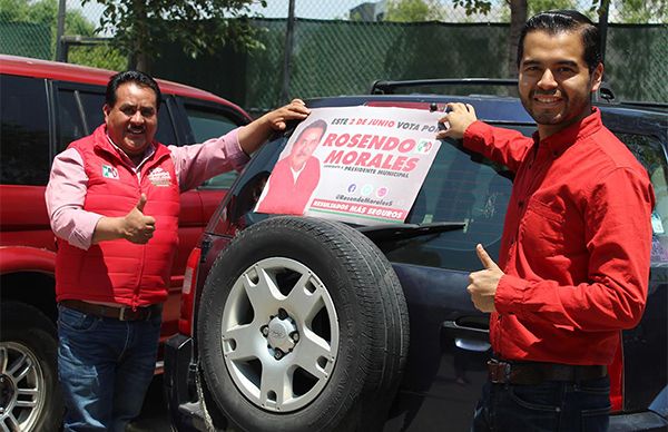 Visita Rosendo Morales zona de Angelópolis