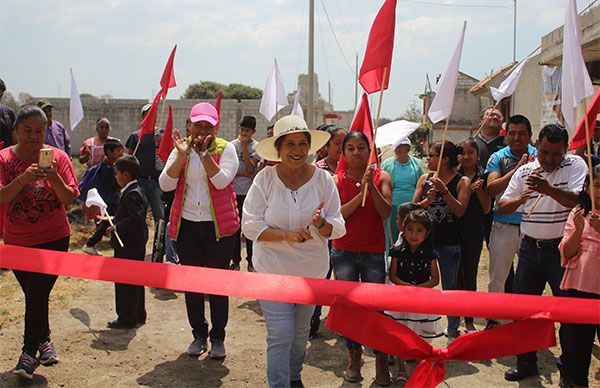 La gestión de Antorcha logra electrificaciones al norte de la ciudad
