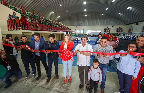 Inauguramos Pabellón de Gimnasia en El Tepalcate