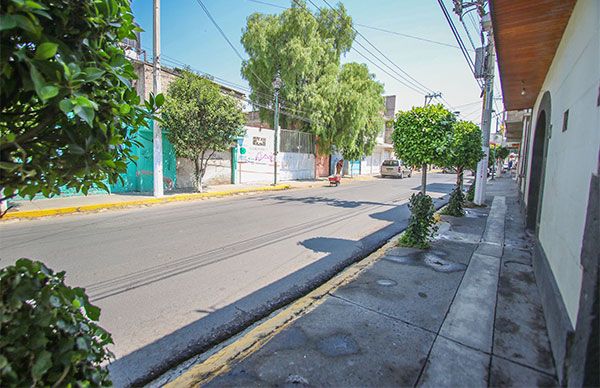 Rehabilitamos calles de San Lorenzo, Xochiaca y Los Olivos