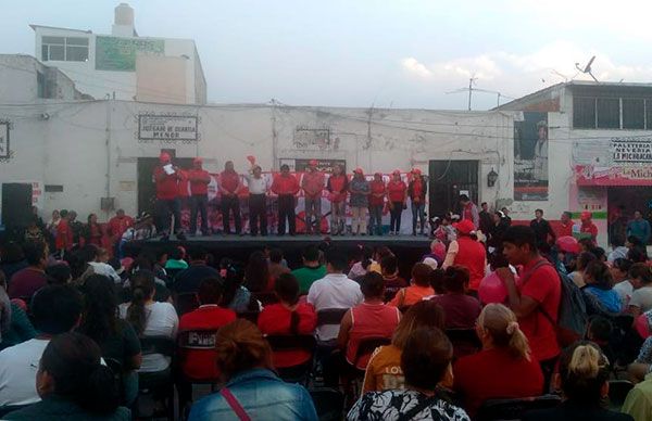 Votar por la planilla Roja, es votar por el desarrollo de Chicoloapan