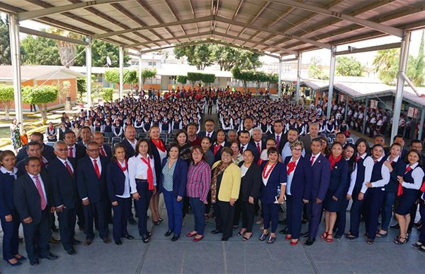Recibe Sector 05 a nueva directora de Secundarias Técnicas en Puebla