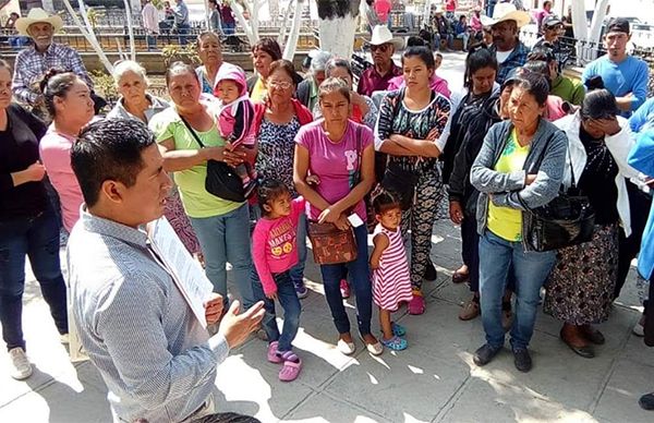 Por enésima ocasión antorchistas de Tula solicitan audiencia con el edil Lenin Coronado