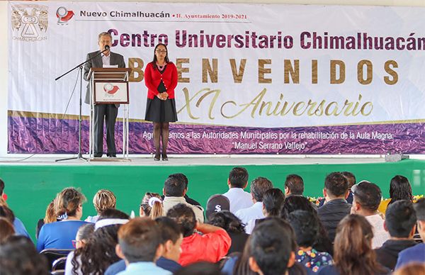 Centro Universitario Chimalhuacán celebra su décimo primer aniversario