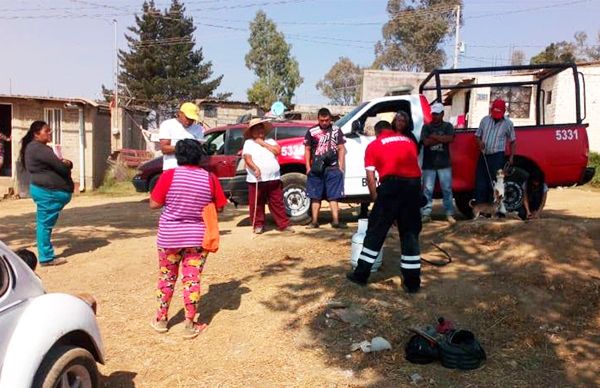 En Ixtapaluca, vecinos realizan gestiones en beneficio de la comunidad