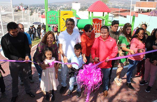 Dan a ixtapaluquenses nuevo parque; ahora en la colonia Estado de México