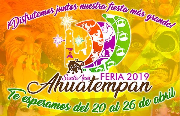 Se preparan para Feria Ahuatempan 2019
