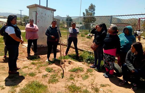 Directora de Desarrollo Social se compromete con los pobres de Ensenada