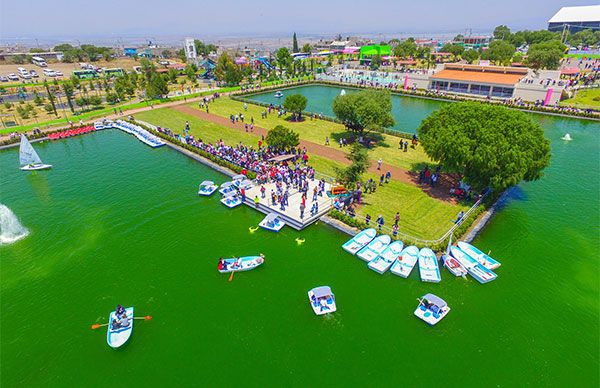 Inauguran Lago Artificial en Chimalhuacán