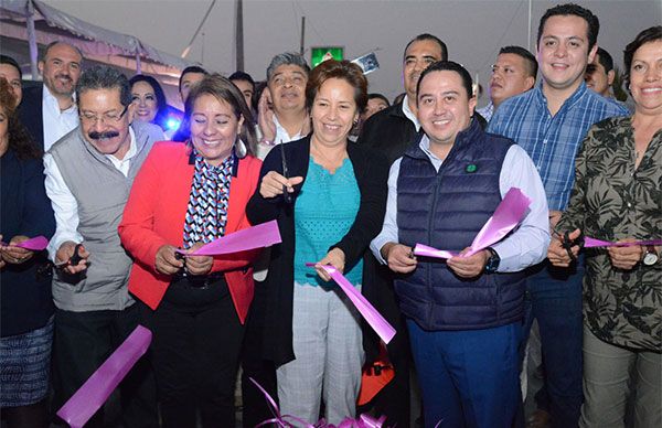 Entrega Maricela Serrano la obra número 100 a 100 días de gobierno