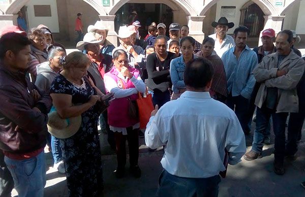Sin solución la gestión de Antorcha Campesina en Temascalcingo