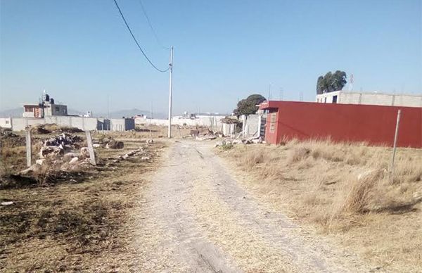 Piden colonos segunda etapa de drenaje en Santa Catarina