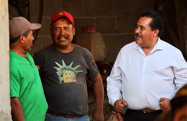Presenta Rosendo Morales plan de trabajo en Portes Gil