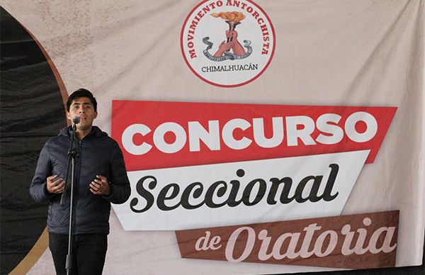  Realiza Antorcha Chimalhuacán Concurso Seccional de Oratoria 