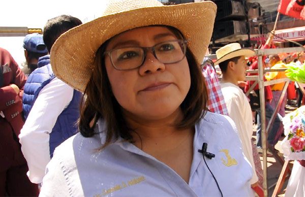 No permitiremos el fraude electoral en Chiconautla: Camelia Domínguez