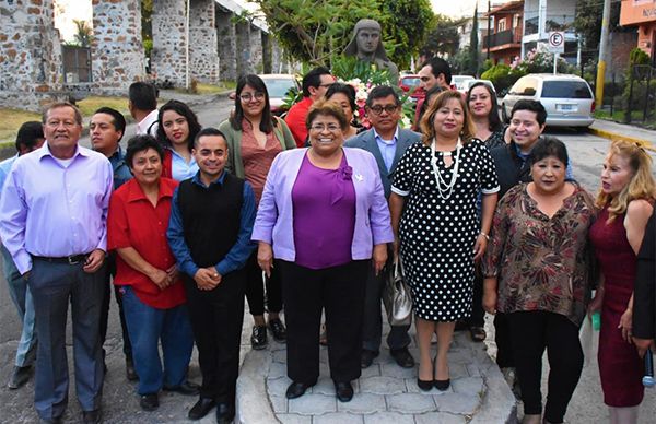 Recuerda PRI en Atlixco a Sor Juana Inés de la Cruz