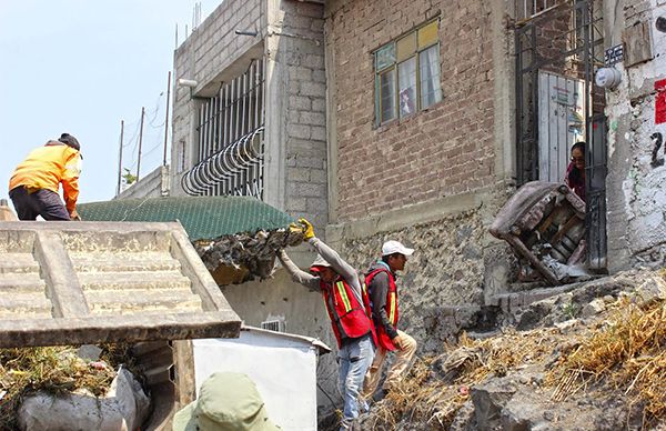 Intensifican jornadas de limpieza en San Agustín