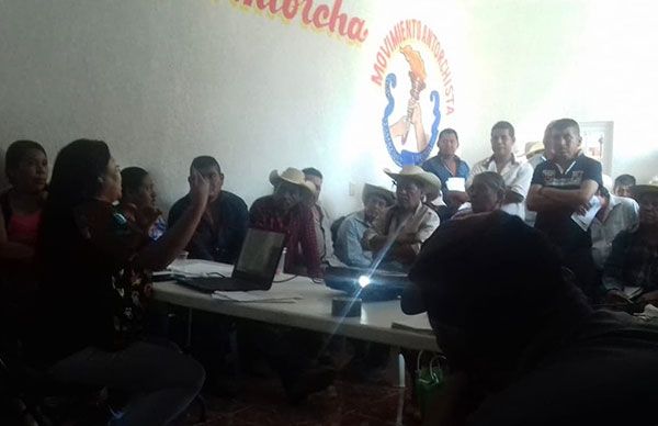 Realiza Antorcha reuniones campesinas en Tejupilco