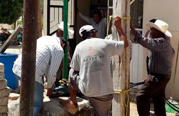 Celebran rehabilitación de pozo de agua en Tehuitzingo