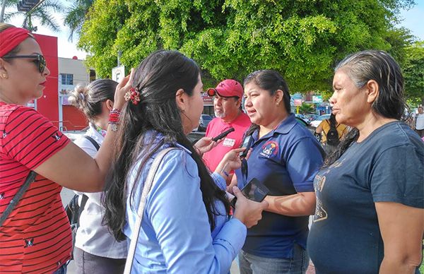 Antorchistas de El Fuerte y Ahome se suman a marcha estatal